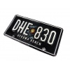 Verona Beach License Plate (DHE 830) 