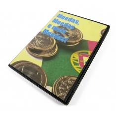 Caja de DVD de Moedas, Moedas e mais Moedas!