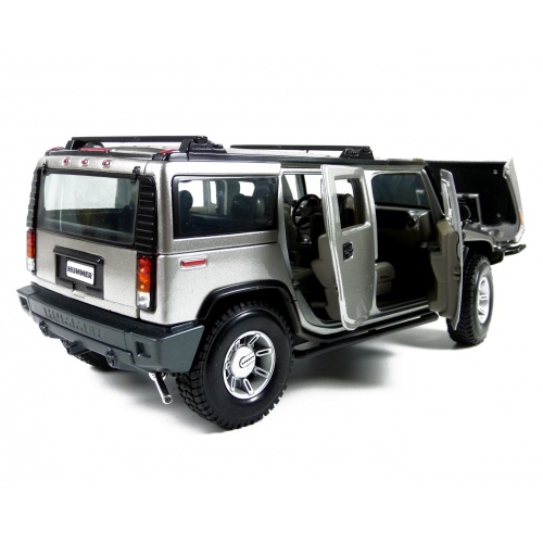 Coche de Metal a Escala Hummer H2 de Barney