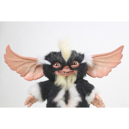Mohawk Mogwai Puppet on Display Stand