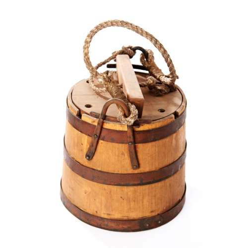 H.M.S. Surprise Crewman's Wooden Bucket