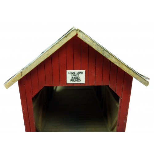 Bridge Miniature Scale Model with Hole