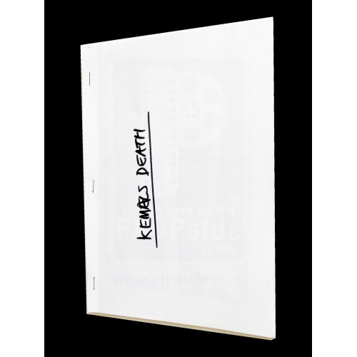 Original Special Effects Storyboards - Kemal's Death