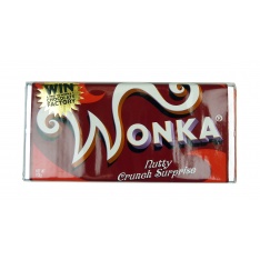 Real Chocolate Hero Wonka Bar "Nutty Crunch Surprise"