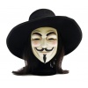 V Face Mask, Wig and Hat Display