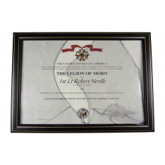 Diploma al Mérito del Teniente Primero Robert Neville (Will Smith)